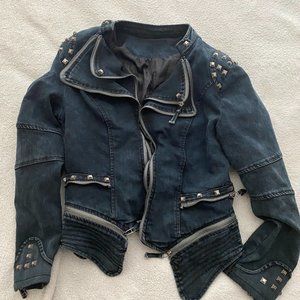 PADDED SHOULDER JACKET